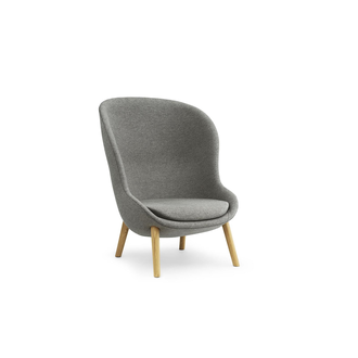 Normann Copenhagen Hyg Lounge Chair High Oak Normann Copenhagen Hyg Lounge Chair High Oak