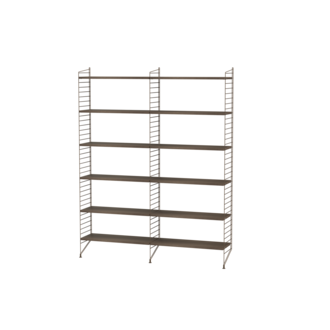 String Furniture Shelving System voorbeeld boekenkast String Furniture Shelving System voorbeeld boekenkast