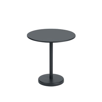 Muuto Linear Steel Cafe Table 70 cm round H 73 cm Muuto Linear Steel Cafe Table 70 cm round H 73 cm