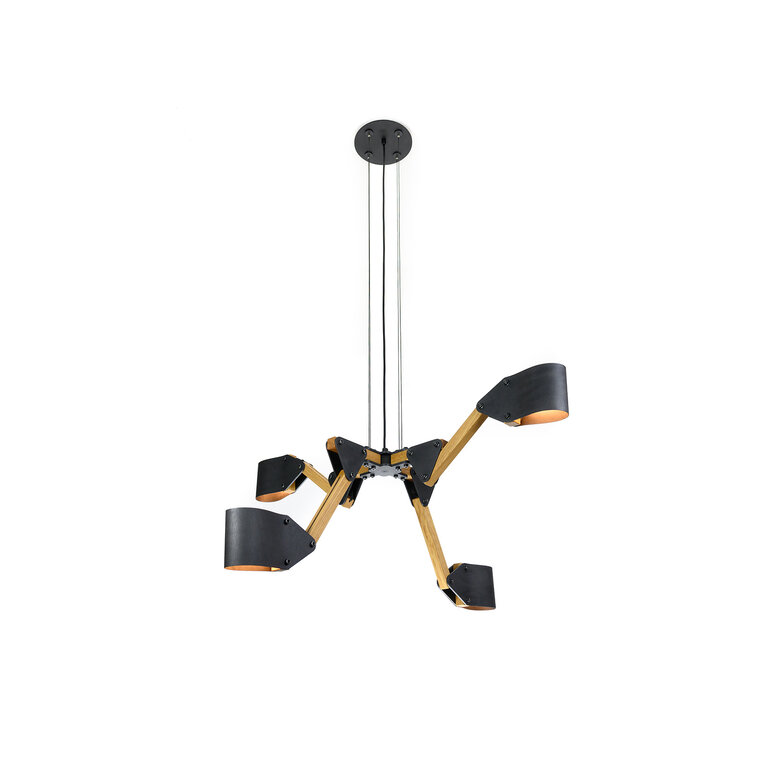 Arend Groosman Triangle chandelier 4 arms
