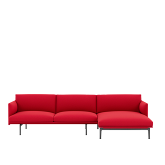 Muuto Outline  Sofa chaise longue left Muuto Outline  Sofa chaise longue left