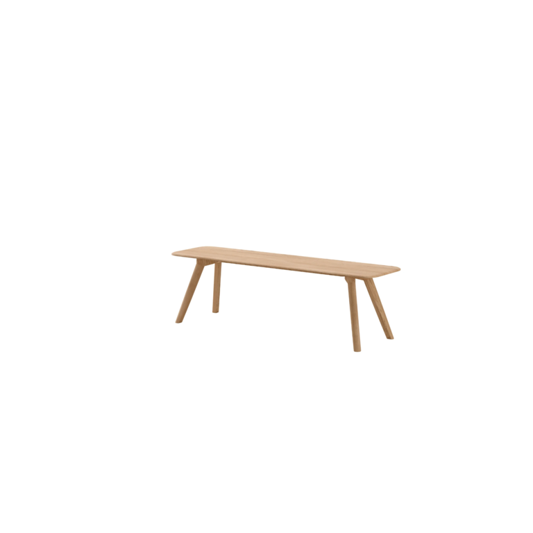 Objekte Unserer Tage Meyer bench (160cm) waxed oak showroommodel