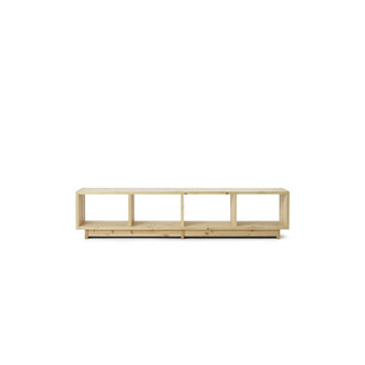 Normann Copenhagen Plank Book Case low pine Normann Copenhagen Plank Book Case low pine