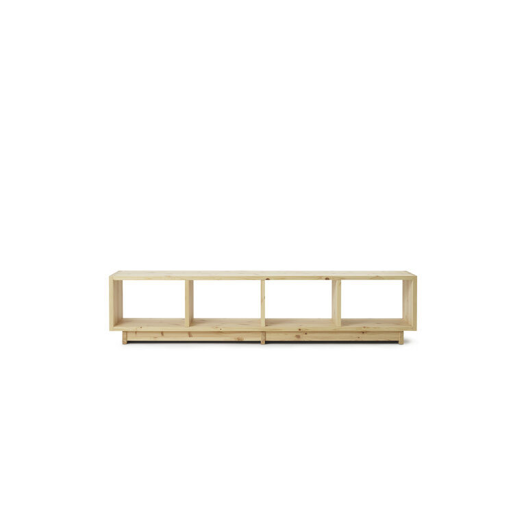 Normann Copenhagen Fyr Book Case low pine
