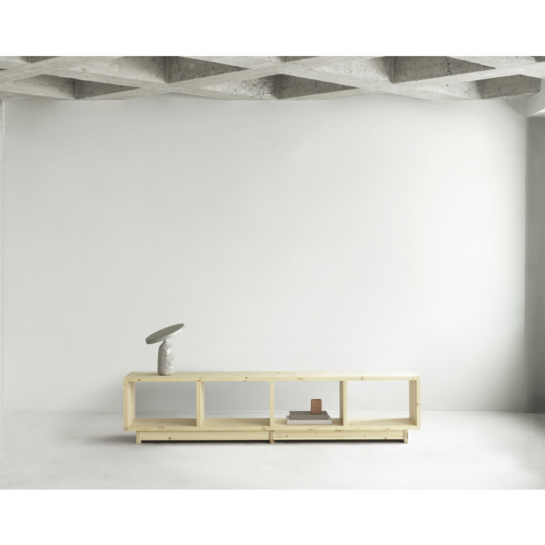 Normann Copenhagen Fyr Book Case low pine