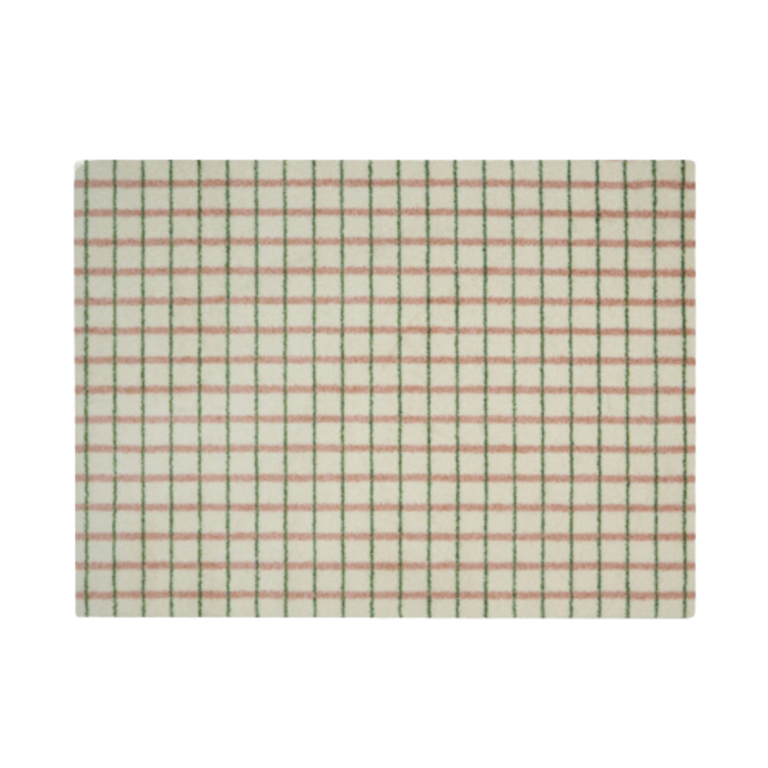 Heymat Grid Lime Candycane Door Mat