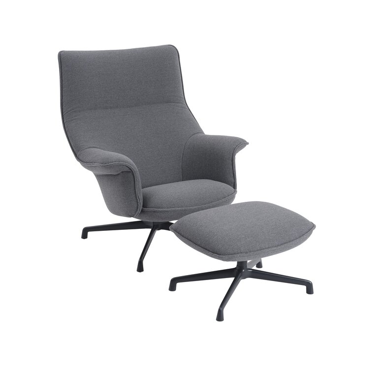 Muuto Doze Swivel High Back swivel base
