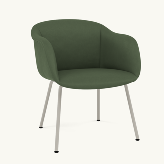 Muuto Fiber Soft Armchair tube base