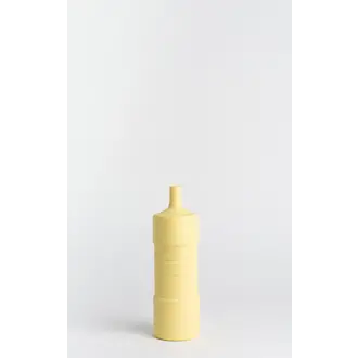 Porcelain Bottle Vase Yellow
