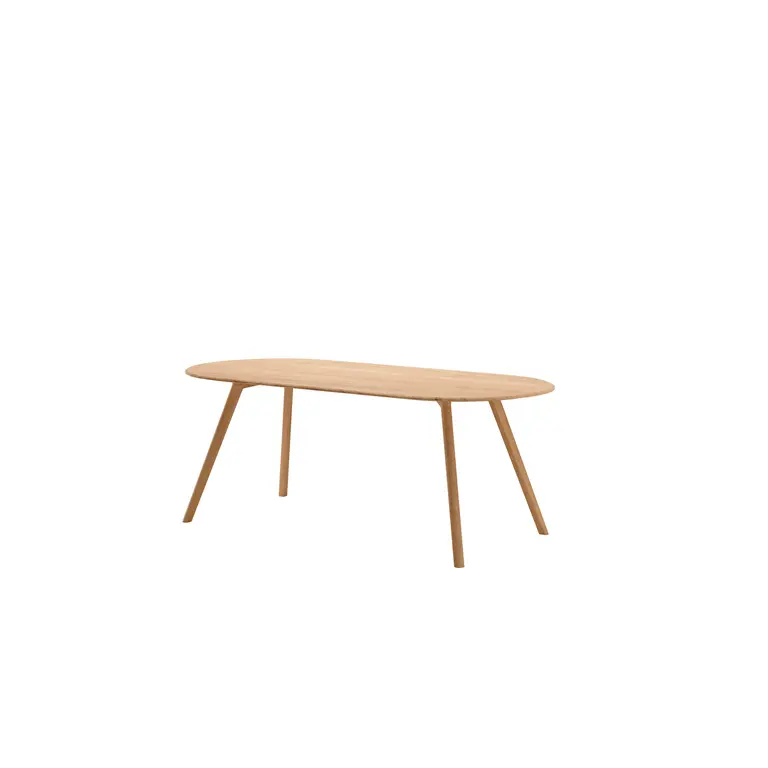 Objekte Unserer Tage Meyer Table Rounded waxed oak