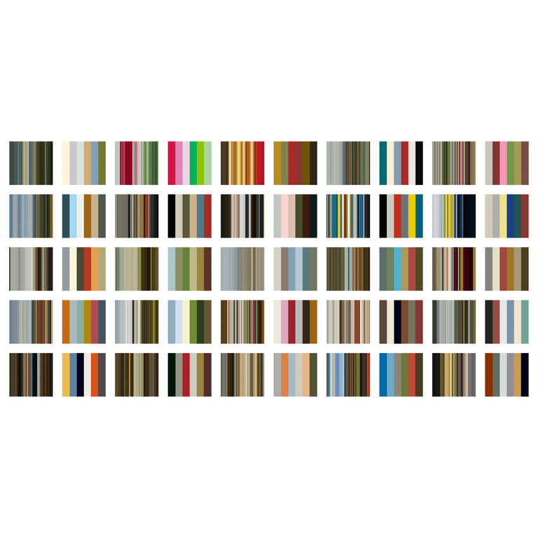 Irma Boom Rijksmuseum DNA behang