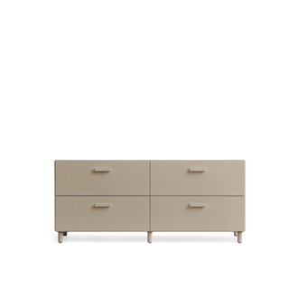 String Furniture Relief Cabinet Beige showroommodel (123 x 46,6 x 41 cm)