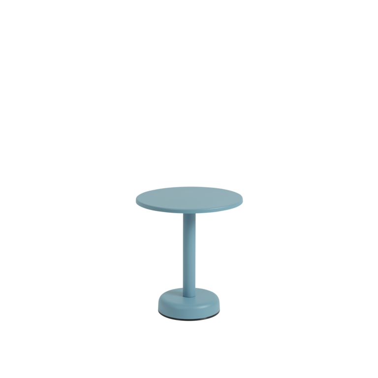 Linear Steel Coffeetable 42 cm 47 cm (h) pale blue showroommodel