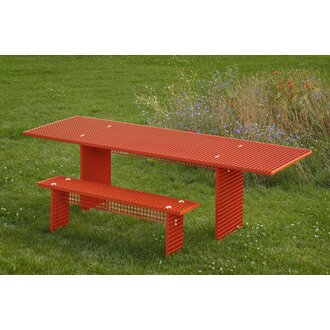 Nina van Bart & Willem van Doorn The Grid Collection - Table XL - Red Nina van Bart & Willem van Doorn The Grid Collection - Table XL - Red