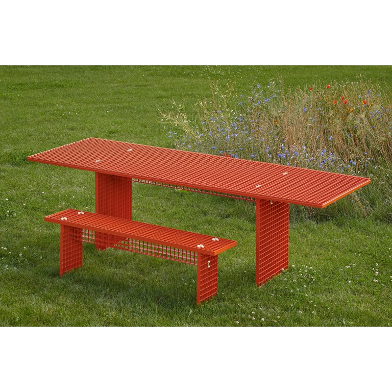 Nina van Bart & Willem van Doorn The Grid Collection - Table XL - Red