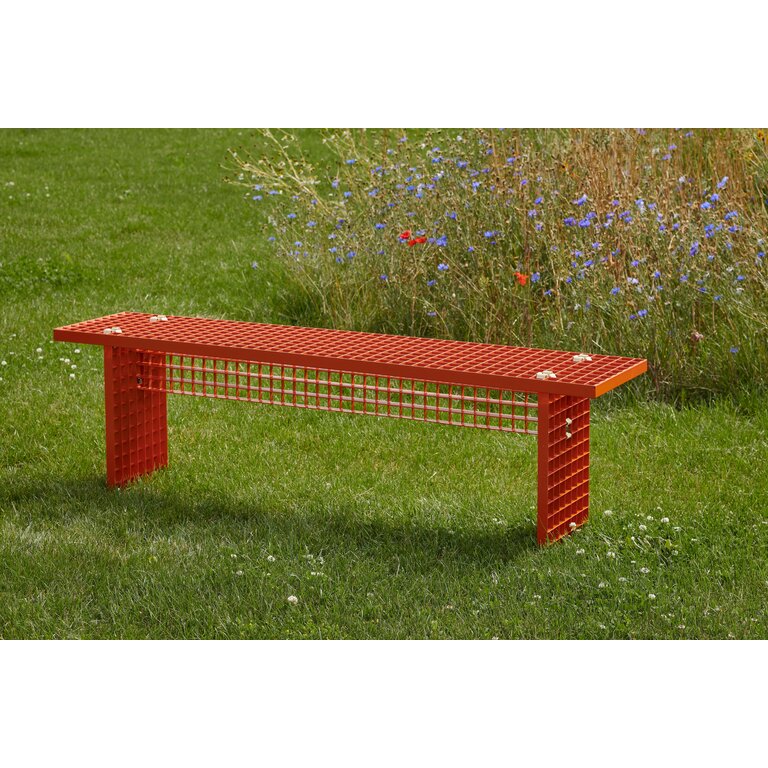 Nina van Bart & Willem van Doorn The Grid Collection - Bench M - Red