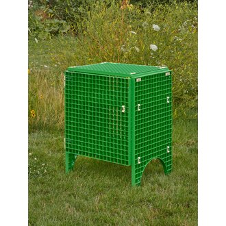 Nina van Bart & Willem van Doorn The Grid Collection - Cabinet S - Green Nina van Bart & Willem van Doorn The Grid Collection - Cabinet S - Green