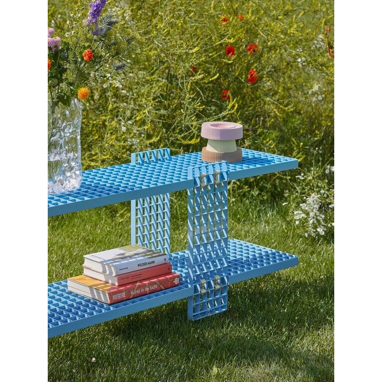 Nina van Bart & Willem van Doorn The Grid Collection - Sideboard - Pastel blue