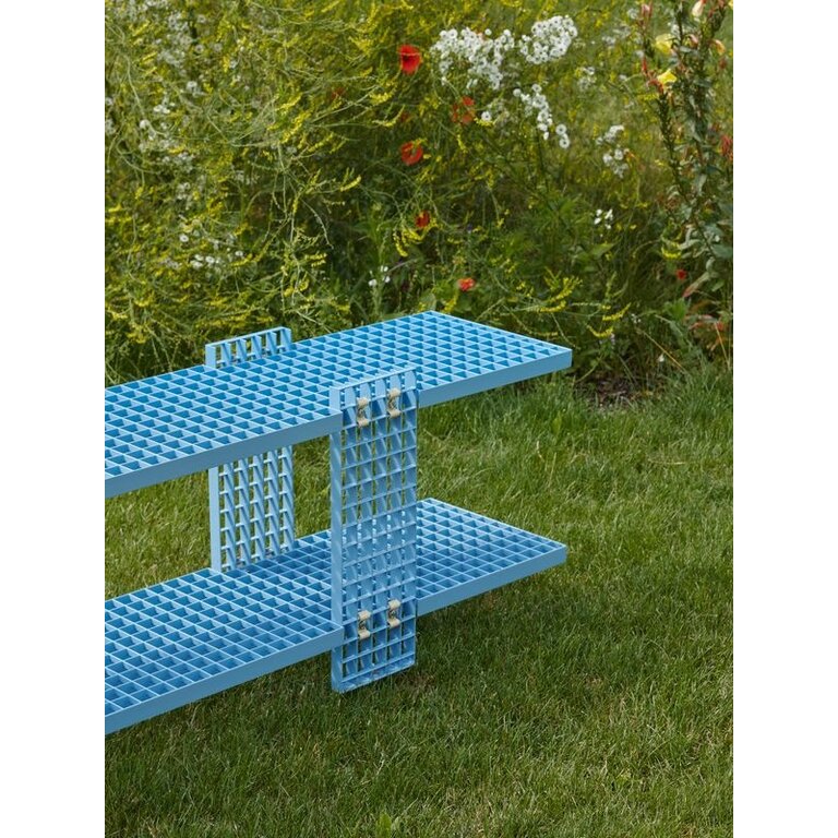 Nina van Bart & Willem van Doorn The Grid Collection - Sideboard - Pastel blue