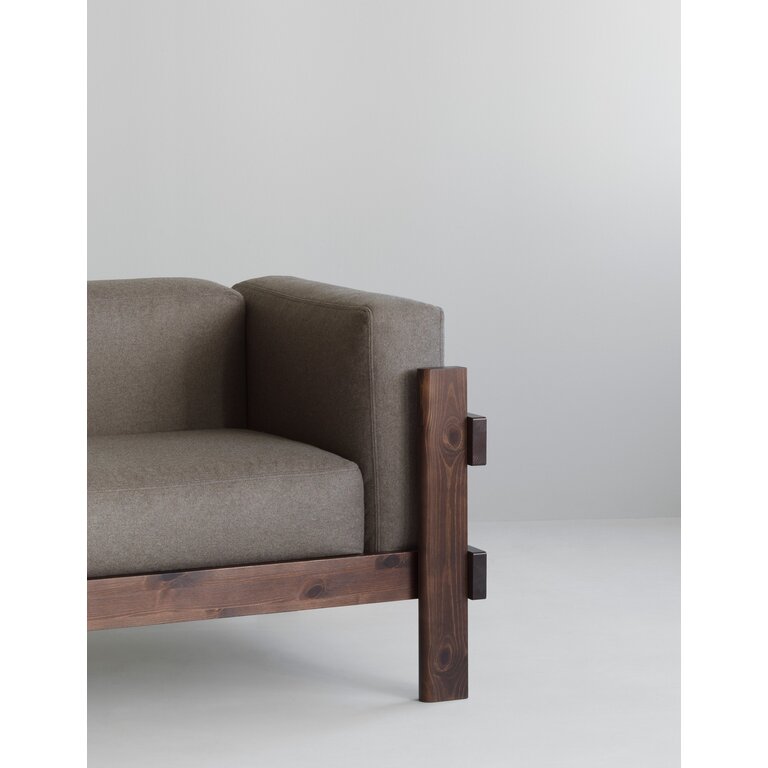 Normann Copenhagen Kube Sofa 3-Seater Pine