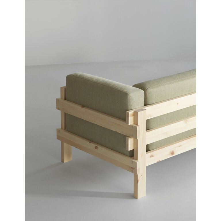 Normann Copenhagen Kube Sofa 3-Seater Pine