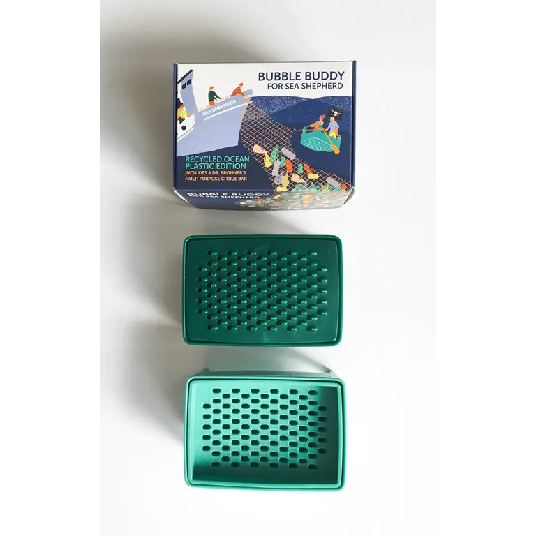 Bubble buddy ocean plastic + dr. bronners bar