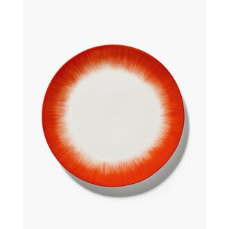 Serax Dinerbord wit/red variatie 5 Dé