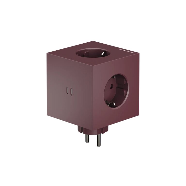 Avolt Square 2 stekkerblok (zonder snoer) Bauhaus Collection