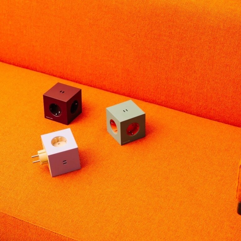 Avolt Square 2 stekkerblok (zonder snoer) Bauhaus Collection