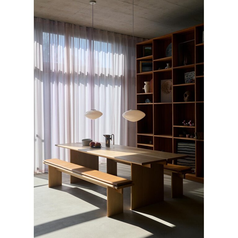 &Tradition Ita Bench OS5 170 cm naturel oak showroommodel  incl seating pad