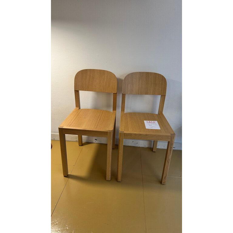 Muuto Workshop Chair showroommodel set van 2 stuks SALE