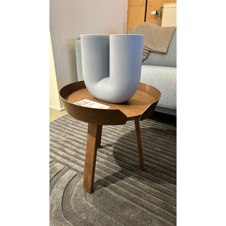 Muuto Around coffee table small stained dark brown showroommodel SALE