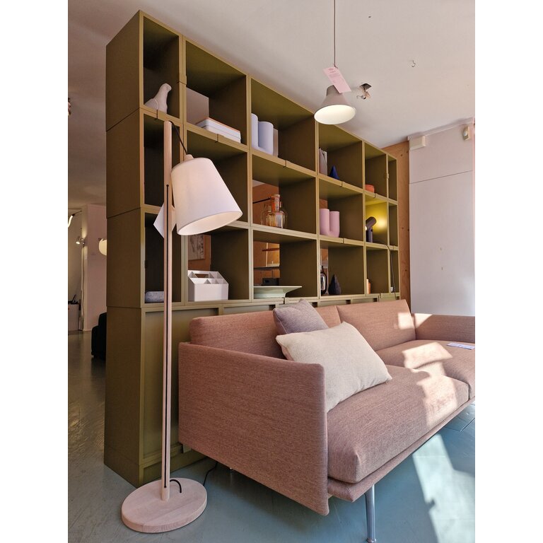 Muuto Stacked System brown/green showroommodel 24 modules en plint