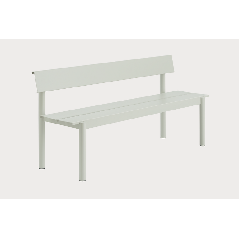 Muuto Linear Steel Bench w. Backrest 170 x 34 cm