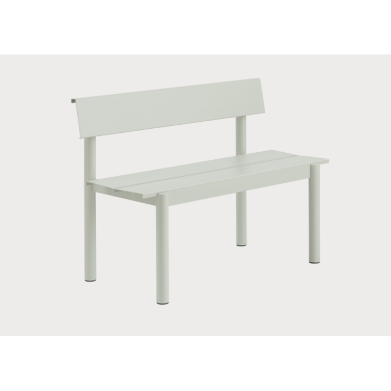 Muuto Linear Steel Bench w. Backrest 110 x 34 cm