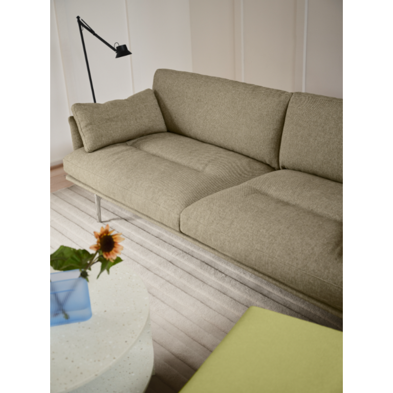 Muuto Outline Soft Sofa 3-seater/ black base