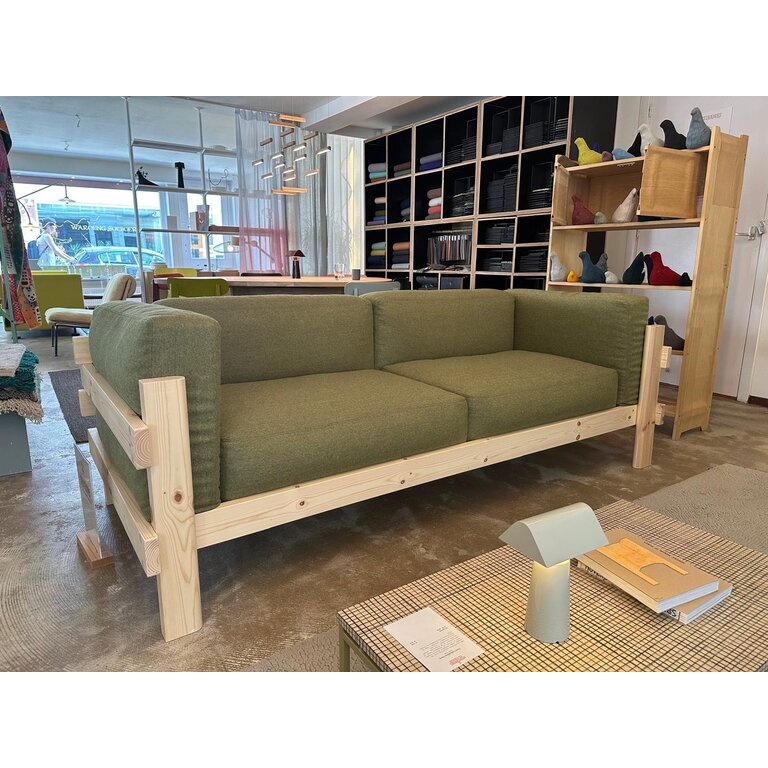 Normann Copenhagen Kube Sofa 3-Seater Pine  showroom model Synergie LDS 48 interfuse