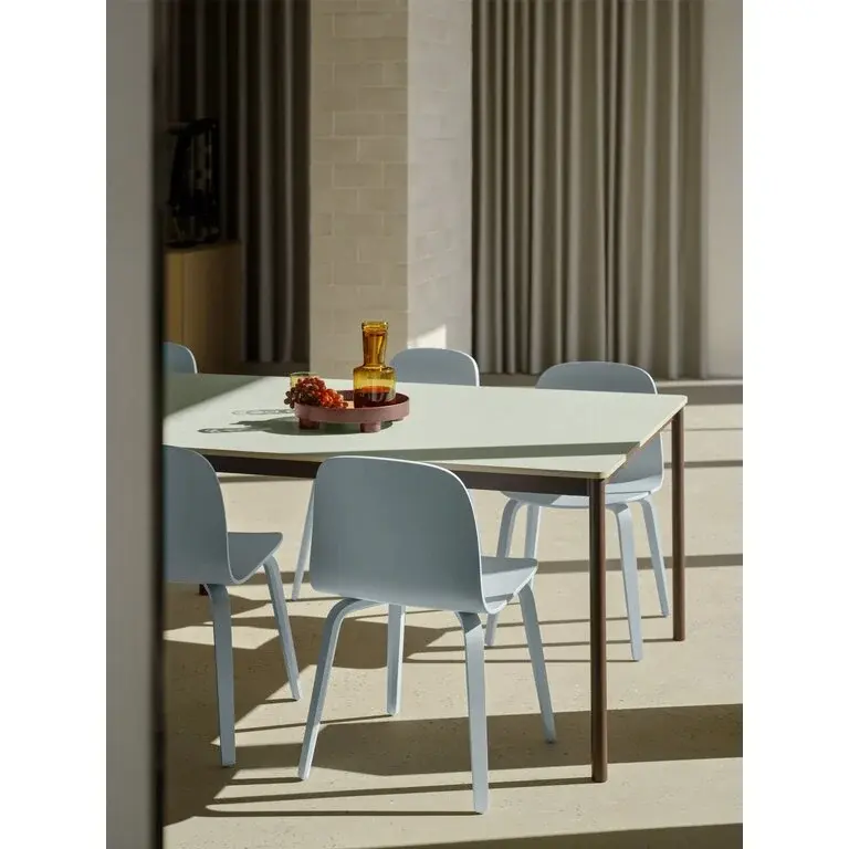 Muuto Base Table 190 x 85 cm showroom model Light Green / Brown Red
