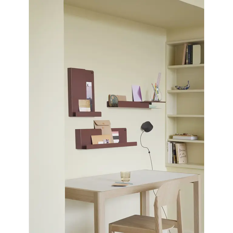 Muuto folded shelve 29,5 x 40  blue grey showroom item