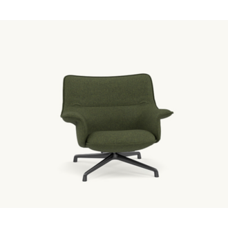 Muuto Doze Lounge Chair Low Back Beck 030 antricite black base showroom model