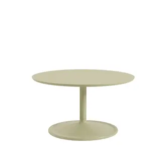 Muuto Soft Coffee Table  Ø 75 h : 42 Beige Green Laminate/Beige Green showroom item