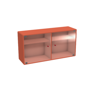 Montana Montana Cabinet ribble glass 35,4 x 69,6 x 20 cm
