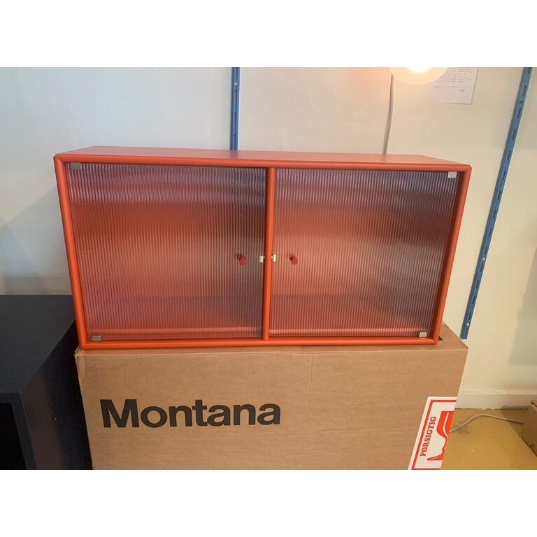 Montana Montana Cabinet ribble glass 35,4 x 69,6 x 20 cm