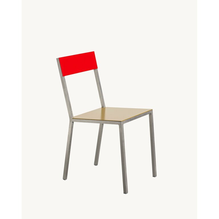 Muller van Severen Alu Chair curry red showroommodel