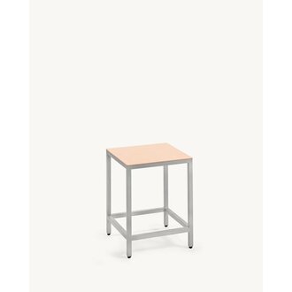 Muller van Severen Alu stool roze S showroom item Muller van Severen Alu stool roze S showroom item