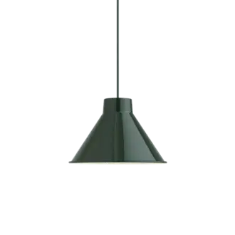 Muuto Top Pendant Lamp 28 cm dark green showroom item Muuto Top Pendant Lamp 28 cm dark green showroom item