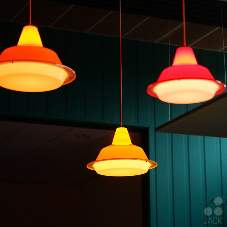Major Tom Pendant lamp diffuser (white, yellow, ochre or red)