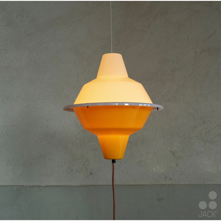 Major Tom Pendant lamp double (white, yellow, ochre or red)