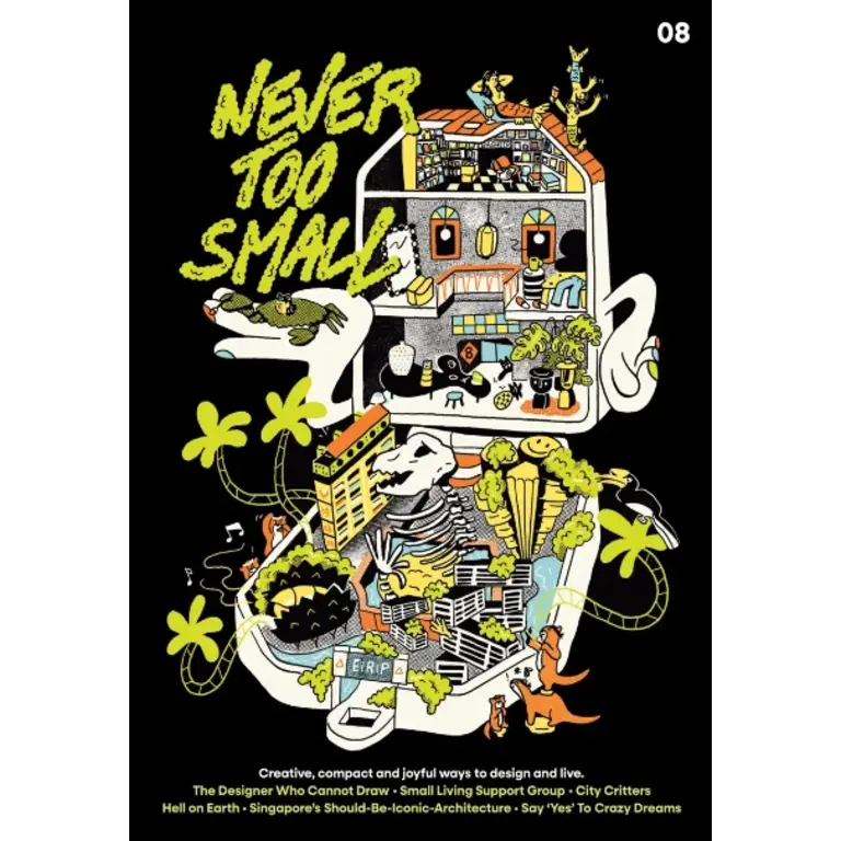 Never Too Small magazine