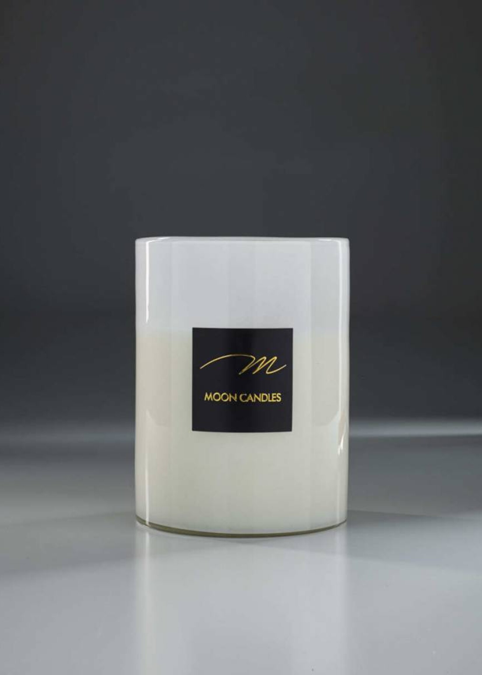 Moon Moon candle large 20x28 cm _ wit